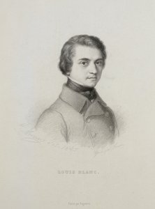 Portret van Louis Blanc 1811-1882, 1845 door Unbekannt