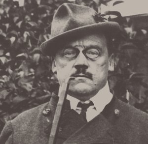 Portret van Ludwig Thoma 1867-1921, 1910s door Unbekannt
