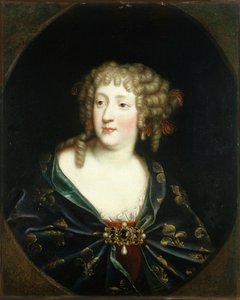 Portret van Maria Theresa van Spanje 1638-1683, Koningin van Frankrijk, ca. 1675