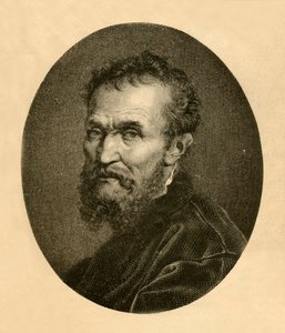 Portret van Michelangelo Buonarroti, 1881