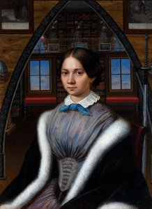 Portret van Natalia Nikolaevna Korsakova, ca. 1849