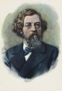 Portret van Nikolay Chernyshevsky 1828-1889