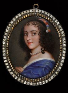 Portret van Ninon de Lenclos 1620-1705, begin 18e eeuw door Unbekannt