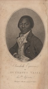 Portret van Olaudah Equiano bekend als Gustavus Vassa 1745-1797, 1789 door Unbekannt