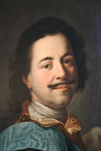 Portret van Peter de Grote, eerste helft van de 19e eeuw door Unbekannt