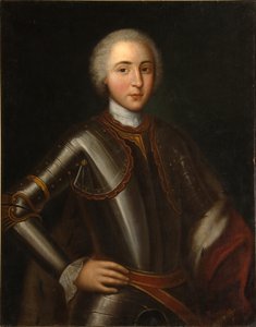 Portret van Prins Nikolay Fyodorovich Golitsyn 1728-1780, 1750s door Unbekannt