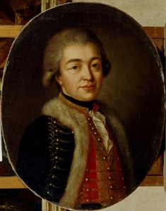 Portret van Prins Stepan Borisovich Kurakin door Unbekannt