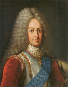 Portret van Prins Vasily Lukich Dolgorukov 1672-1739, Eerste helft van de 19e eeuw door Unbekannt