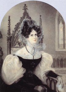Portret van Prinses Zinaida Alexandrovna Volkonskaya 1792-1862