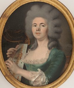 Portret van Rosalie Dugazon door Unbekannt