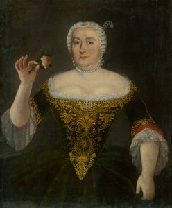 Portret van Ružena Révayová-Medňanská