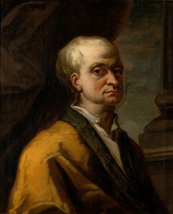 Portret van Sir Isaac Newton 1642-1727, 1710