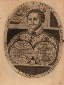 Portret van Sir Thomas Cavendish