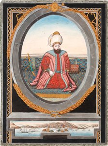 Portret van Sultan Murad II 1404-1451 door Unbekannt