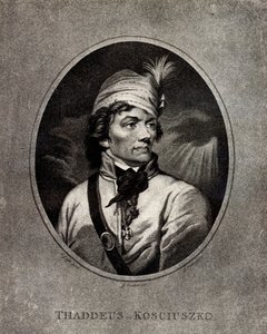 Portret van Tadeusz Kosciuszko, 1746-1817, begin 19e eeuw