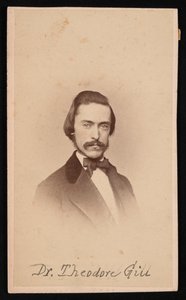 Portret van Theodore Nicholas Gill