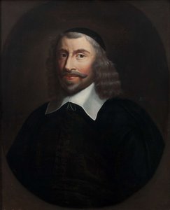 Portret van Thomas Hobbes 1588-1679, laatste kwart van de 17e eeuw door Unbekannt