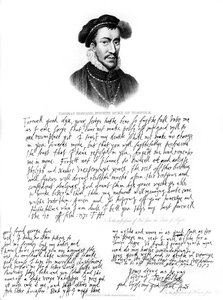 Portret van Thomas Howard, 4e Hertog van Norfolk, 1572 door Unbekannt