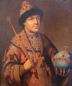 Portret van Tsaar Feodor Alexeyevich, eerste helft van de 19e eeuw