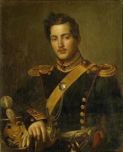 Portret van Vasily Vasilyevich Zagryazhsky, 1840s