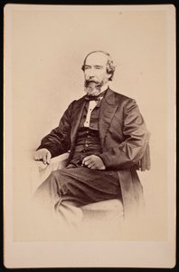 Portret van Walter Lenox 1817-1874, voor 1874 door Unbekannt