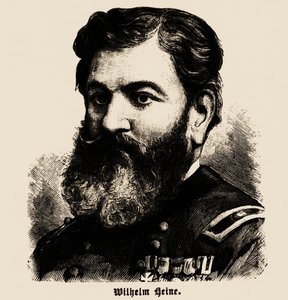 Portret van Wilhelm Heine 1827-1885, 1886