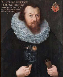 Portret van Wilhelm Schickard 1592-1635, 1632