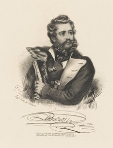 Portret van Wincenty Matuszewicz 1801-1830 door Unbekannt