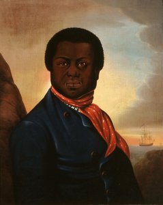 Portret van een Zwarte Zeeman Paul Cuffe, ca. 1880