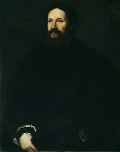 Portret van een Heer, 1540-50 door Unbekannt