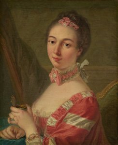 Portret van een dame, 18e eeuw