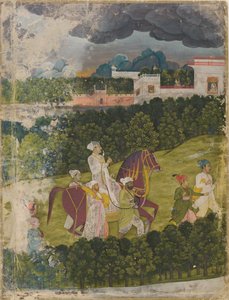 Portret van een nawab, 1730-40