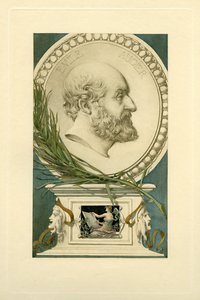 Portret van Émile Augier 1820-1889