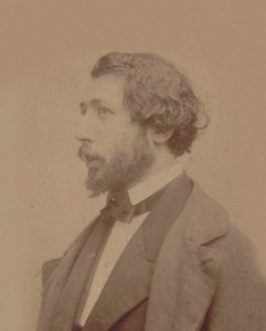 Portret van pianist en componist Charles Wehle 1825-1883, ca. 1865 door Unbekannt