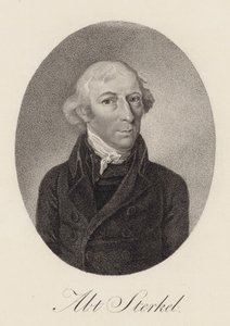 Portret van pianist en componist Franz Xaver Sterkel 1750-1817, 1816