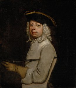 Portret van de Kunstenaar, 1733 of later door Unbekannt