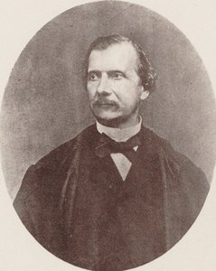 Portret van de componist Auguste Mermet 1810-1889 door Unbekannt