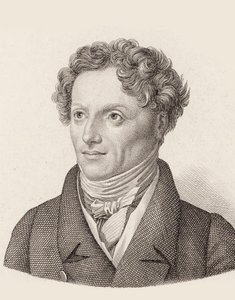 Portret van de Componist Francesco Morlacchi 1784-1841 door Unbekannt