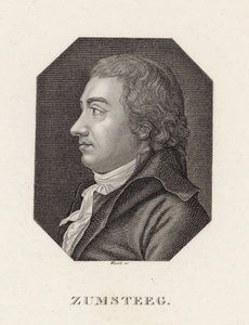 Portret van de componist Johann Rudolf Zumsteeg 1760-1802, c. 1800