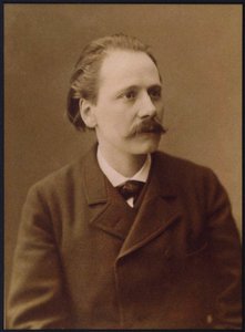 Portret van de componist Jules Massenet 1842-1912