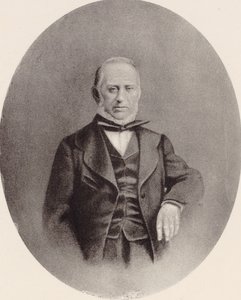 Portret van de componist Saverio Mercadante 1795-1870 door Unbekannt