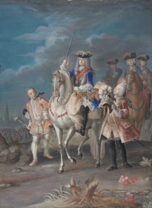 Portret van de gemalin van de Russische keizerin, 18e eeuw