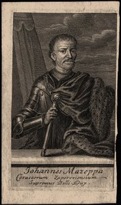 Portret van de Hetman Ivan Mazepa 1639-1709, begin 18e eeuw