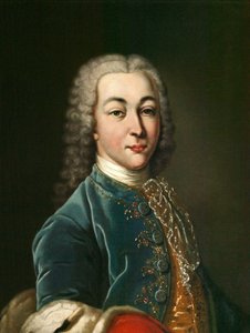 Portret van de dichter prins Antiokh Kantemir, 1708-1744, 1803 door Unbekannt