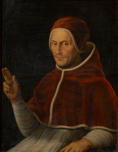 Portret van Paus Adrianus VI 1459-1523, c.1630 door Unbekannt