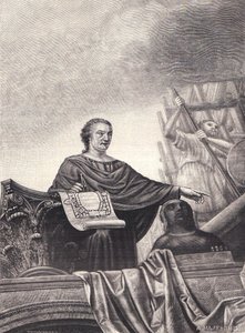 Portret van de architect Vincenzo Brenna door Unbekannt