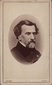 Portret van de componist Ambroise Thomas 1811-1896, 1860s