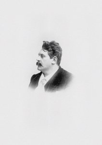 Portret van de componist Eugen Lindner 1858-1915 door Unbekannt
