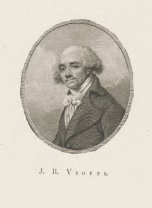 Portret van de componist Giovanni Battista Viotti 1755-1824, ca. 1800