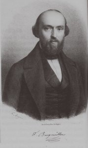 Portret van de componist Johann Friedrich Franz Burgmüller 1806-1874, ca. 1840 door Unbekannt